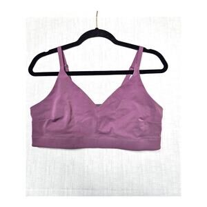 Outdoor Voices Large Purple Sports Bra